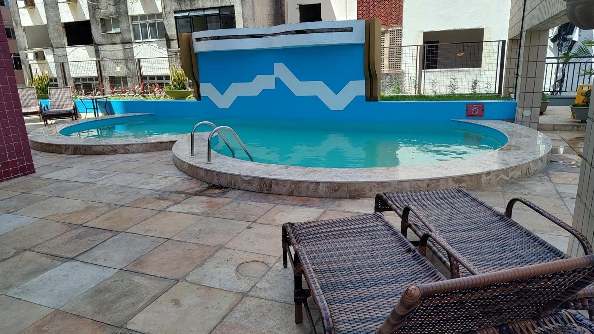Lindo Flat Meireles 203 Pertinho Beira Mar フォルタレザ エクステリア 写真