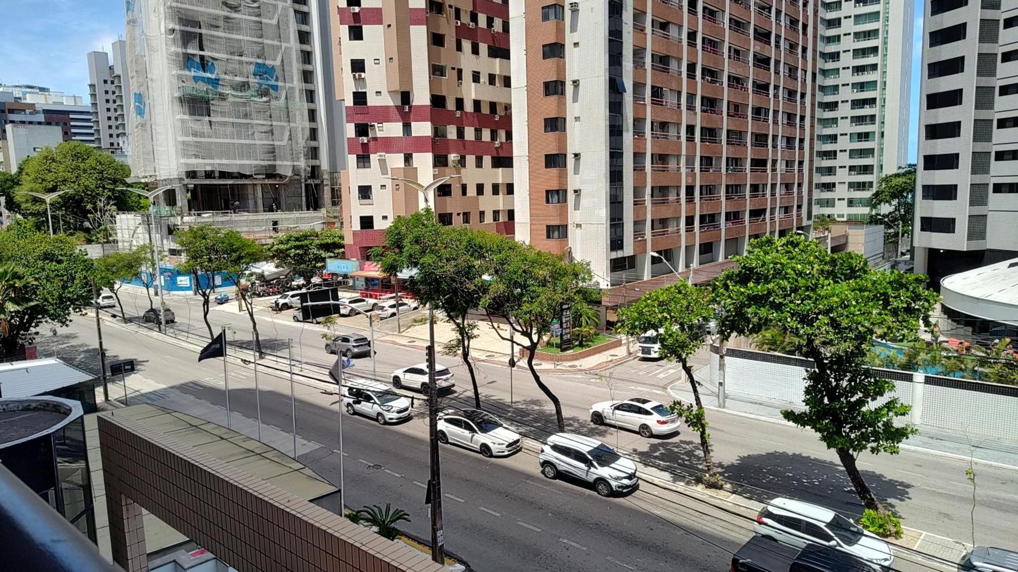 Lindo Flat Meireles 203 Pertinho Beira Mar フォルタレザ エクステリア 写真